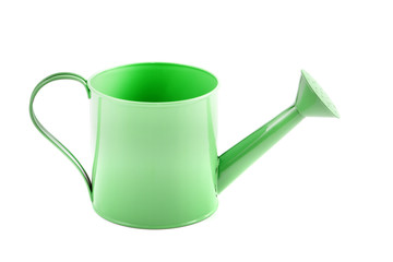 green metal water can