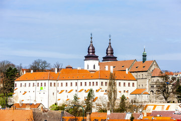 Obraz premium St. Procopius Basilica, Trebic, Czech Republic