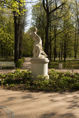 Obraz premium Lazienki(bath) Royal Park.Vertical Landmark