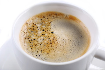 Cup of coffee, closeup