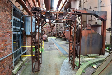 Sloss furnaces in Birmingham, Alabama