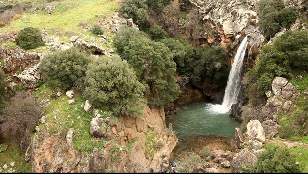 Saar Falls, Golan Hights, Israel