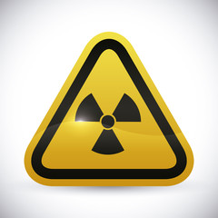 Fototapeta premium Danger advert design.