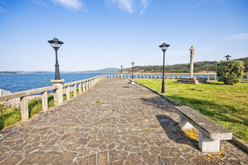 Muxia promenade, La Coruña, Spain