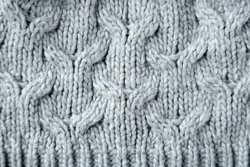 Abstract color knitted pattern background texture