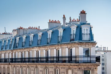 Gordijnen Daken van Parijs © jasckal