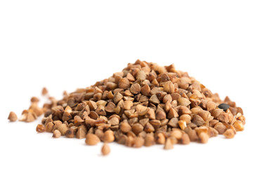 Heap of buckwheat