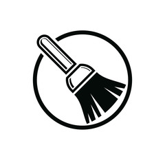 Renovation and repair instrument, brush for wall painting. Graph