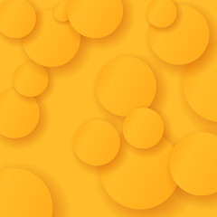 Orange Circles Background.