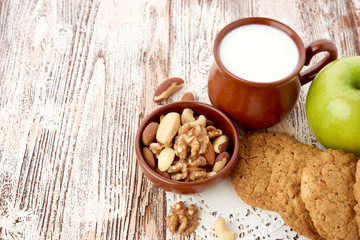 breakfast on table