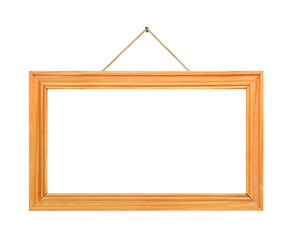 Retro frame on string