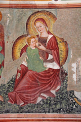 Madonna del latte; affresco, chiesa di San Nicolò, Treviso