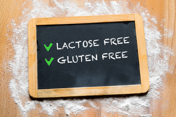 Lactose and gluten free