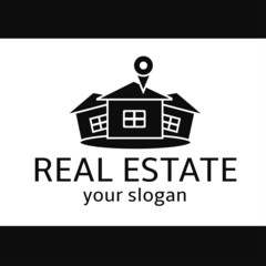 Real estate vector logo