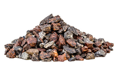 Hill large granite gravel