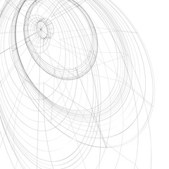 Scientific and technology monochrome stylish background, abstrac