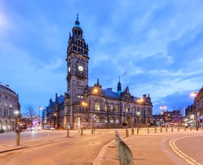 Naklejka premium Sheffield town hall