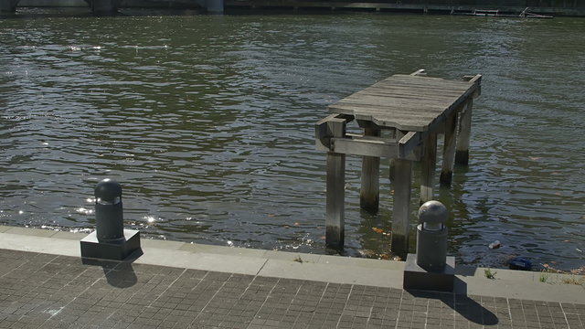 Melbourne old wooden dock