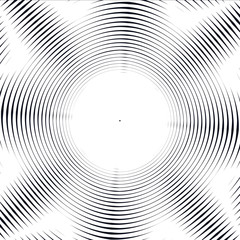 Obraz premium Noisy contrast lined backdrop, tiling with visual effects. Moire