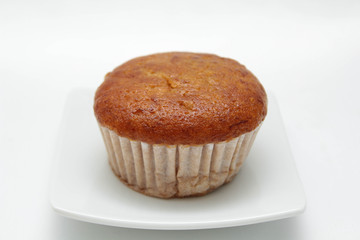 Banana muffin cake