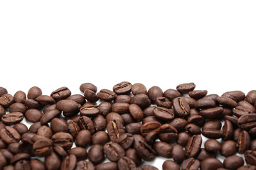 Coffee beans background