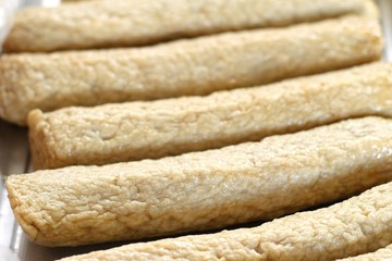The fish sticks in the market
