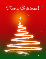 Merry christmas card