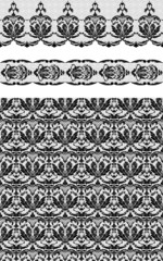 チュールレース　アラベスク