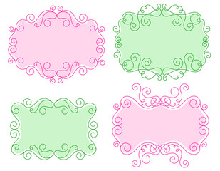 Retro border / frame