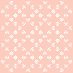 Pink Flower pattern for design.