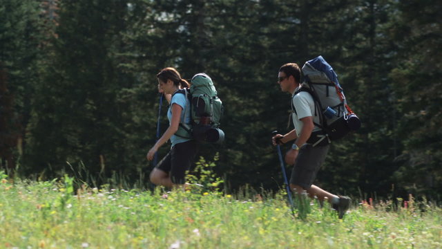 two hikers