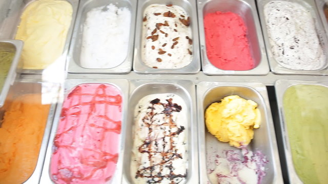 Homemade Ice Cream Varieties, Pan camera