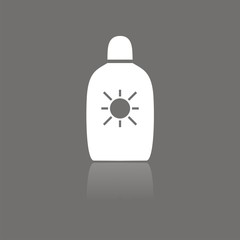Icono crema solar FO reflejo