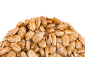 Candied roasted peanuts sunflower seeds.