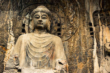 Buddhas in Yungang Caves,China