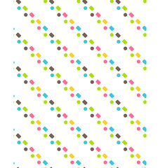 Seamless bright fun abstract pattern