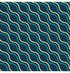 Seamless contrast diagonal wave abstract pattern