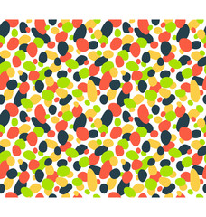 Seamless bright abstract pattern isolated on white background