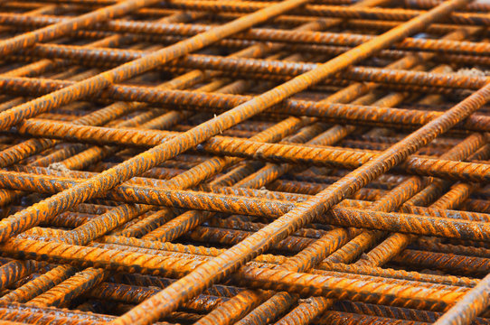 construction metallic bars