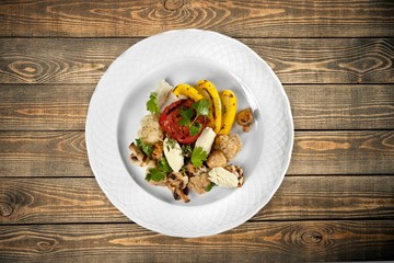 Appetizer. Grilled vegetables