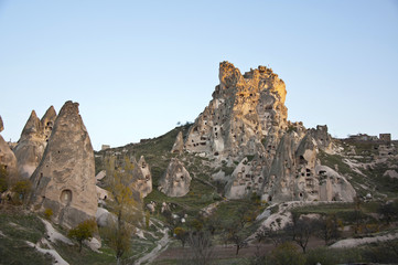 Fototapeta na wymiar Uchisar Castle