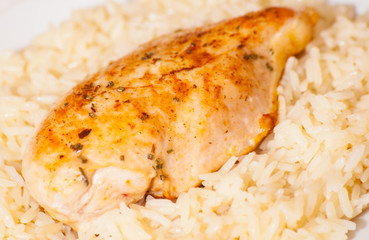 Chicken Breast with Rice