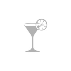 Simple icon martini glass.