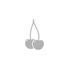Simple icon cherries.