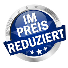 button with text Im Preis reduziert