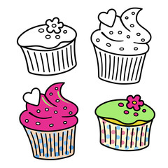 Сupcake set