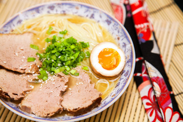 Japanese ramen noodles