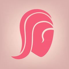 Abstract logo vector design template, Women icon.