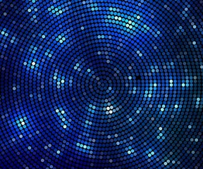 Abstract background. blue abstract banner halftone circle