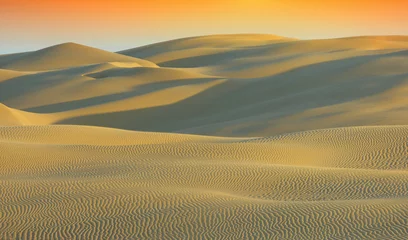 Zelfklevend Fotobehang désert de sable © Monique Pouzet